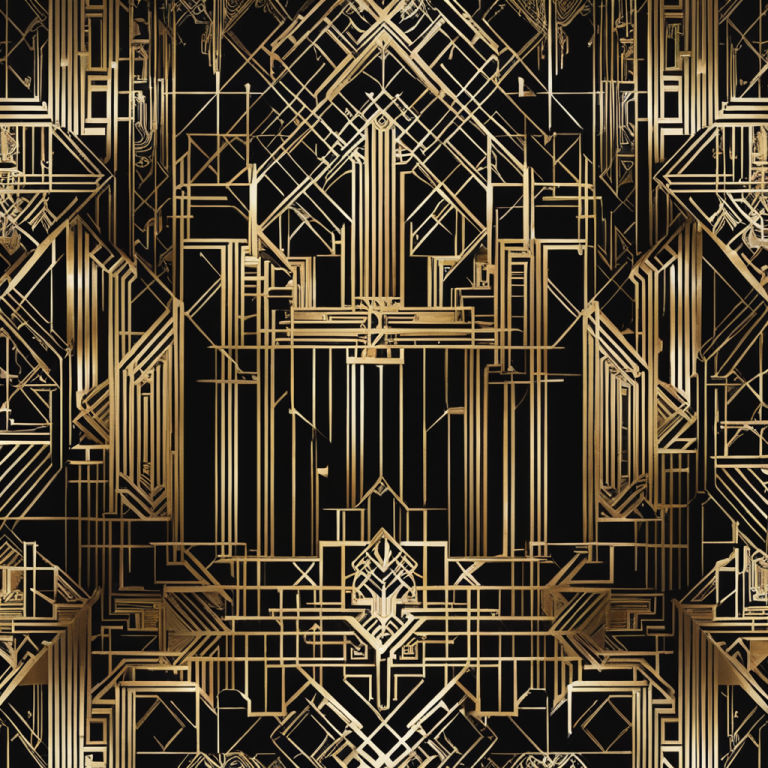 1920er Design Big Gatsby